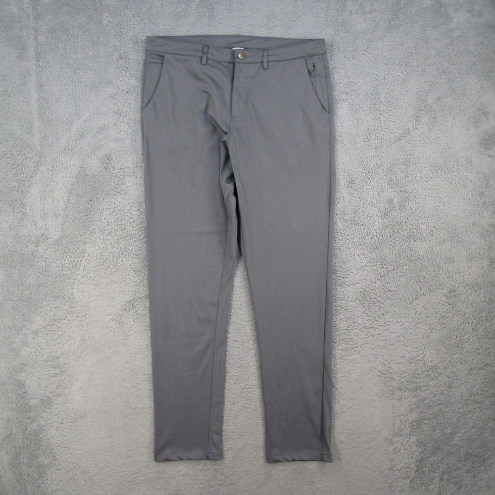 Barbell Apparel Mens Anything Pants Gray Technical Performance Trousers Size 36